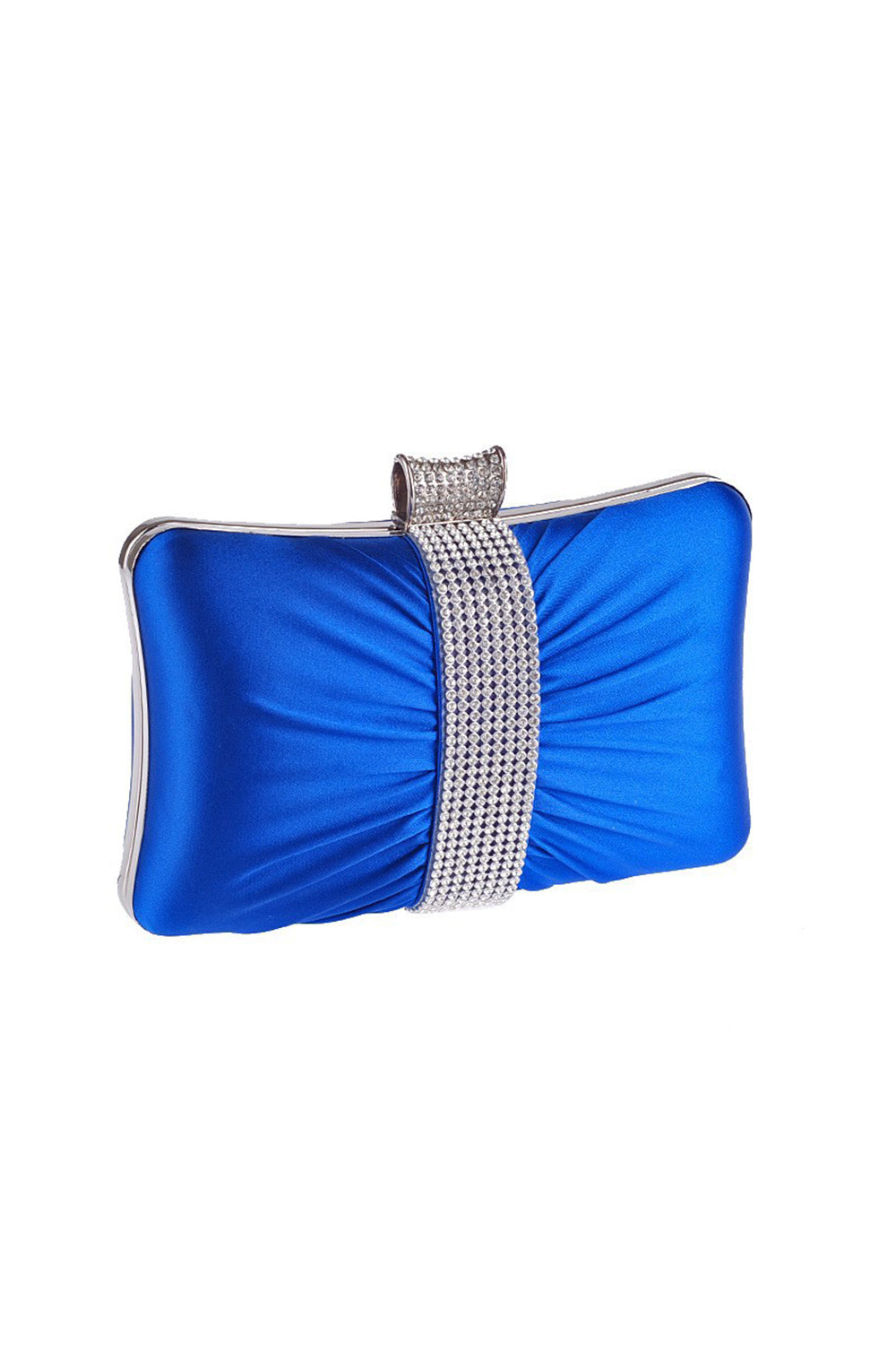 Tragbare schwarze Strass Clutch Tasche