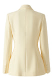 Apricot Peak Revers Zweireihiger Blazer