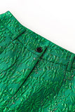Green Peak Revers Jacquard Damenanzüge