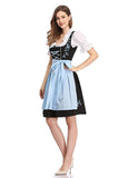 Dirndl Weiß besticktes Kleid