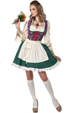 Dirndl Biergarten Mädchen Kostüm