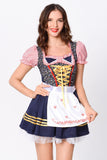 Dirndl Cosplay Schürze Dienstmädchen Marine Kostümierung