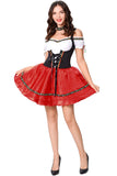 Sexy Vintage Lässige Gothic Dirndl Kleid Kostüme