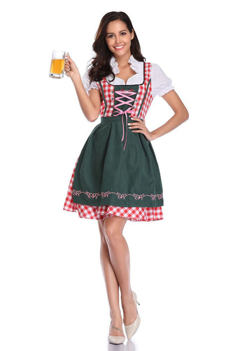 Dirndlkleider Bayerisches Oktoberfest Cosplay Dienstmädchen Kostüm