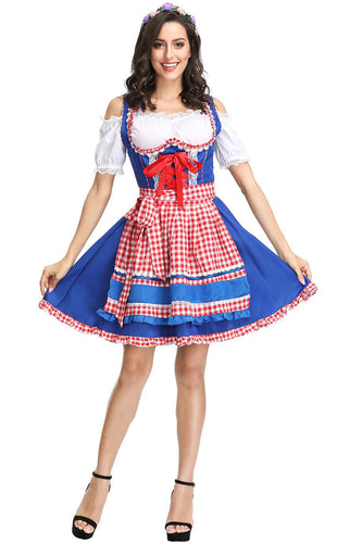 Dirndl Traditionellen Kostüm Oktoberfest Maid Kleid