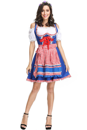 Dirndl Traditionellen Kostüm Oktoberfest Maid Kleid