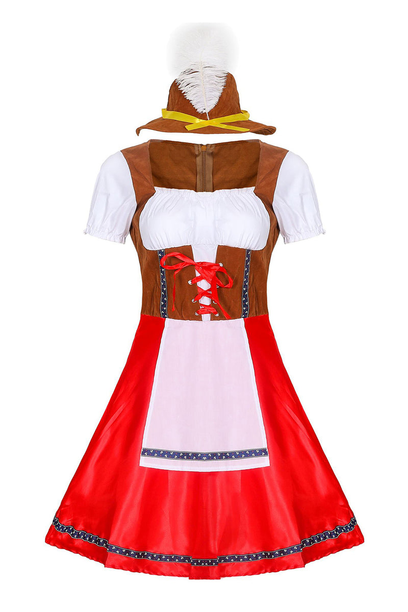 Laden Sie das Bild in den Galerie-Viewer, Dirndl Oktoberfest Bayerisches Biermädchen Kostüm