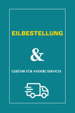 Gebühren für Eilbestellungen und andere Dienstleistungen