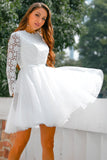 Kurzes Weißes Hochzeit Brautkleid