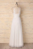 White Chiffon Prom - ZAPAKA