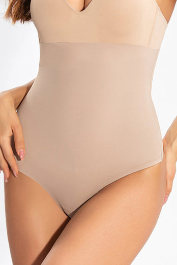 Aprikose Tummy Controll Nahtlose Shapewear für Frauen