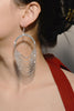 Laden Sie das Bild in den Galerie-Viewer, Funkelnde Silber Ohrringe mit Strasssteinen