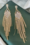 Atemberaubendes Meerjungfrauen-Spaghettiträger-Ballkleid mit goldenem Schlitz vorne und Accessoires