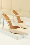 Apricot Stiletto Spitze Absätze