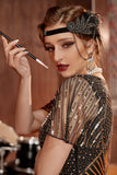 Flapper Black Zubehör Set aus den 1920er Jahren