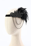 Flapper Black Zubehör Set aus den 1920er Jahren