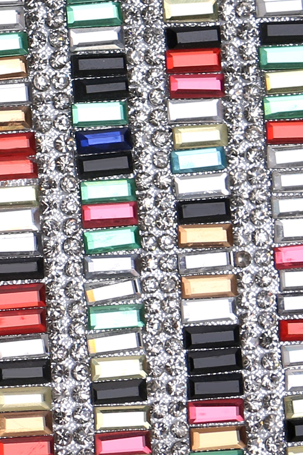 Bunte Strass Ball Handtasche